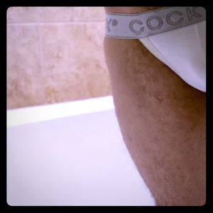 CockSox Medium White Jock
